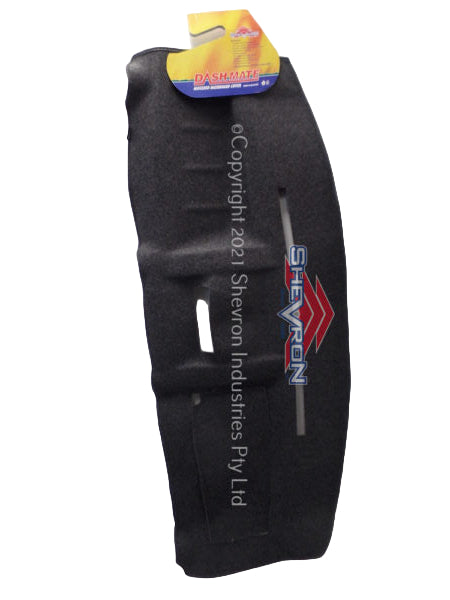 Black Dash Mat Suit Citroen Berlingo L Series May 2009 to 2018 Shevron DM1132