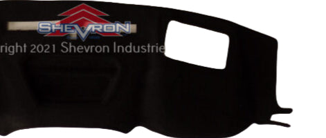 Dash Mat Suit Chevrolet Silverado 1500 Trail Boss With HUD Black 2020-2023 DM1606D
