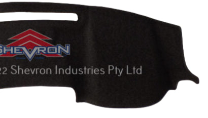Black Dash Mat Suit Dodge RAM Laramie 5th Gen DT, DT-DJ2 1500/2500/3500 2020 on DM1624