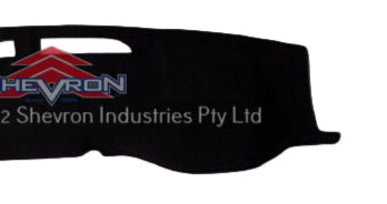 Shevron Dash Mat Suit Landcruiser 300 Series Grey Without Heads Up Display DM1635