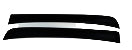 Slimline Dark Tint Weathershields x4 Australian Made Suit Ranger Next Gen 2022 On