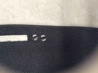 Dash Mat Suit Toyota Hilux From 2015 Onwards Black