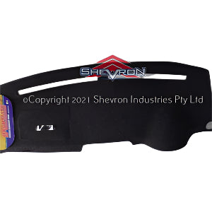 Car dashboard cover with Chevron logo on a white background