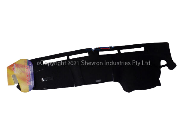 Black Dash Mat Suit Holden Colorado RG Mid 2012 - 2016 DM1278