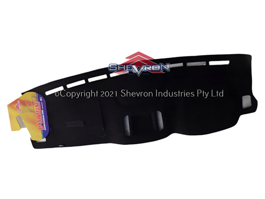 Dash Mat Suit Ford Everest With Coin Tray Recess Black Australian Made By Shevron DM1405