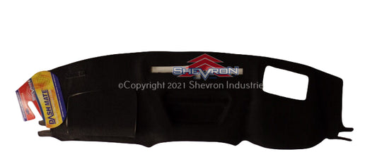 Dash Mat Suit Chevrolet Silverado 1500 Trail Boss With HUD Black 2020-2023 DM1606D