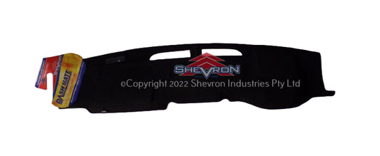 Shevron Dash Mat Suit Landcruiser 300 Series Grey Without Heads Up Display DM1635