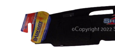 Shevron Dash Mat Suit Landcruiser 300 Series Black Without Heads Up Display DM1635