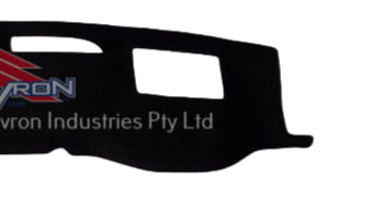 Shevron Dash Mat Suit Landcruiser 300 Series Grey With Heads Up Display DM1635D