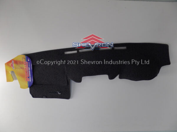 Dash Mat Black To Suit Toyota Hilux 2005 - 2015 Shevron DM978