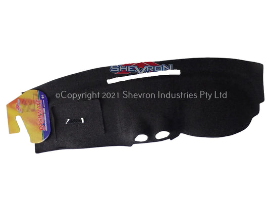 Shevron Dash Mat Suit Commodore VE SV6 SS SSV Series 2 Black Australian Made Lifetime Guarantee DM1198