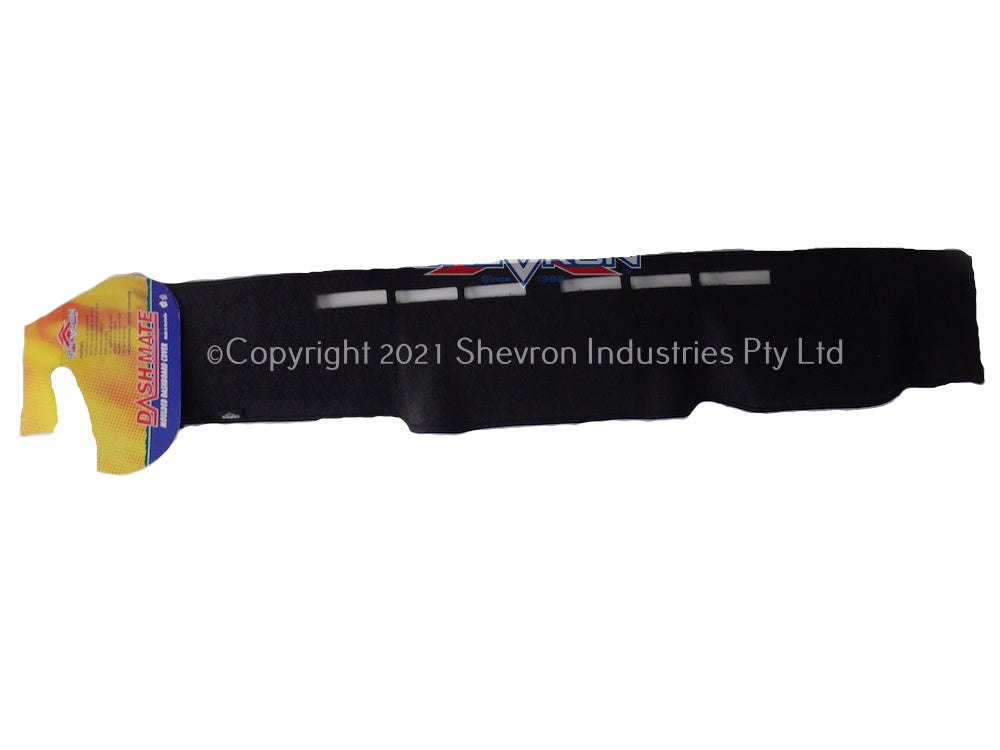 Dash Mat Black Suit  Landcruiser V8 Ute Pc Wagon VDJ 76/78/79 2009 - 2023 Shevron DM1129