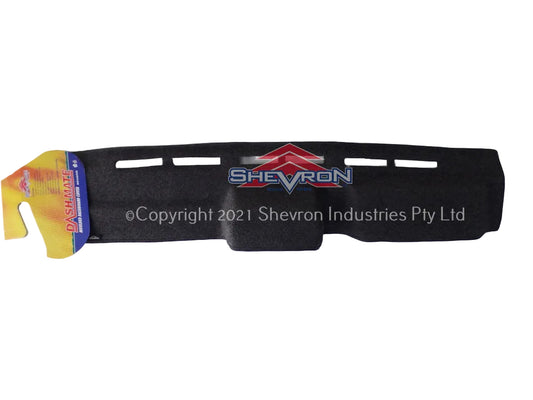 Dash Mat Black To Suit Landcruiser hzj75 78 and 79 series with extra gauges DM130