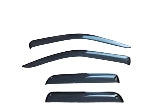 Weathershields Slimline Smoke Tint (Set of 4) suit RODEO DMAX