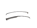 Weathershields Suit VE Commodore Slimline Smoke Tint