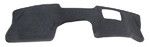Car dashboard cover on a white background